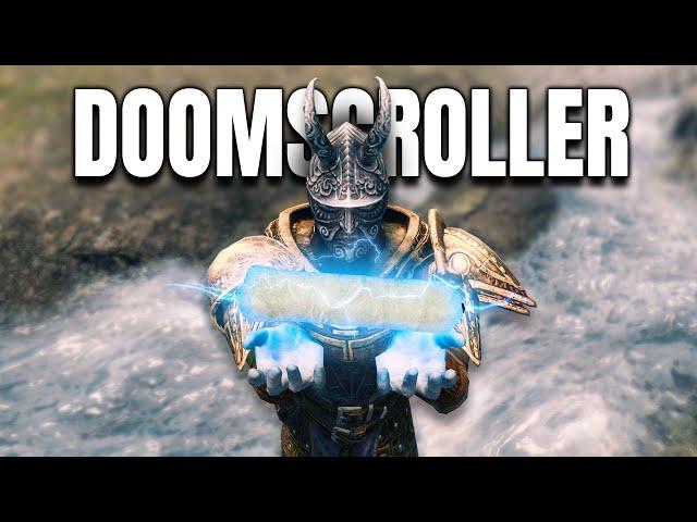 Breaking Skyrim with Rolled Paper