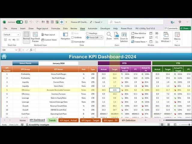 New Feature: "Focus Cell" in Microsoft Excel