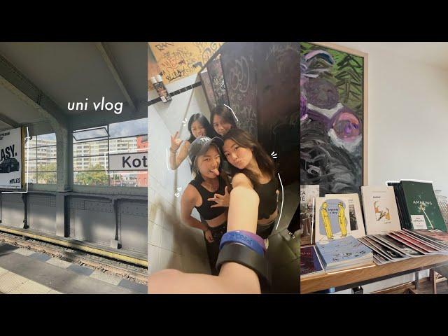 berlin uni vlog :  my first week studying abroad (settling in, meeting new friends, cooking)