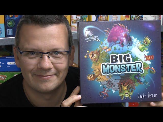 Big Monster (Skellig Games) - ab 10 Jahre - Plättchenlegespiel trifft auf Drafting