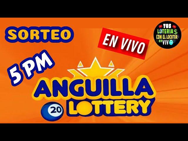 Transmision Sorteos ⭐Anguilla Lottery 5 de la tarde VIVO de hoy miercoles 12 de marzo del 2025