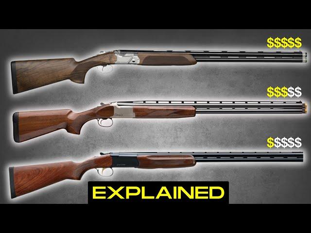 The DIFFERENCES Between Price And Quality Over Under Shotguns EXPLAINED!