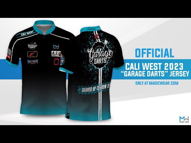 Official Cali West 2023 "Garage Darts" Jersey | Player Replicas