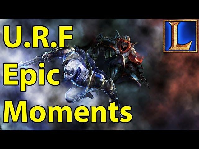 URF Mode Epic Moments - Ultra Rapid Fire in My Memory