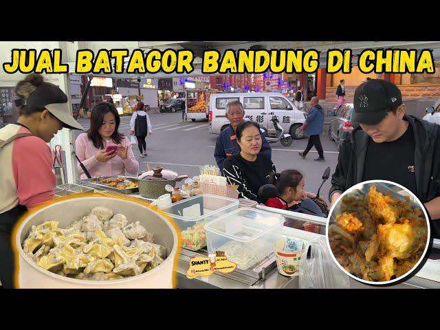 JUAL BATAGOR BANDUNG DI CHINA DENGAN SAUS KACANG, ALHAMDULILLAH COCOK DENGAN SELERA ORANG CHINA!