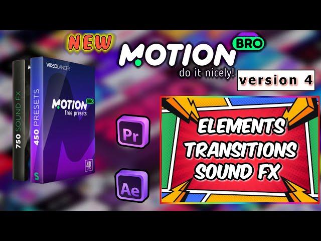 Motion Bro 4/Free Seamless Transitions For Premiere Pro/How to install plugin and presets pack