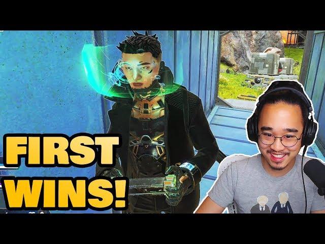 My First Wins on WORLD'S EDGE!! (officially) (Apex Legends Season 3)