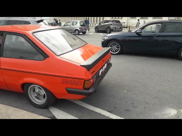 Ford Escort RS2000 Mk2 (1976) start up and sound