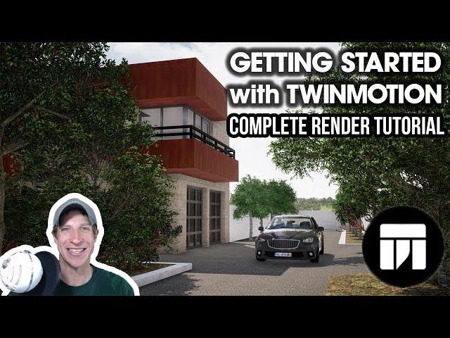 Getting Started RENDERING IN TWINMOTION (EP 2) - Complete Photorealistic Rendering Workflow