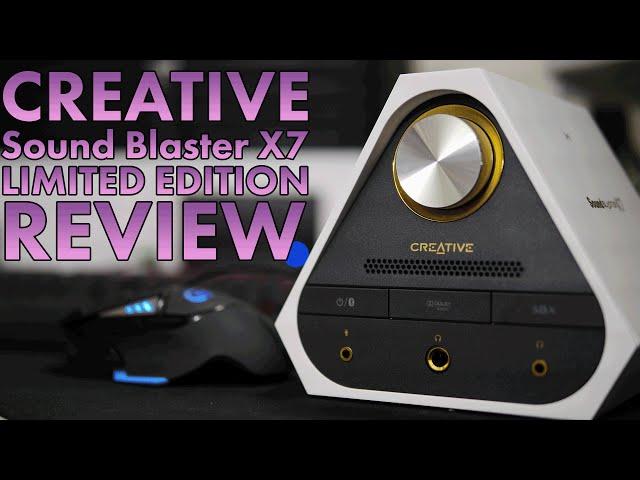 Creative Sound Blaster X7 Limited Edition Review | Best DAC for Gaming | PC and Console