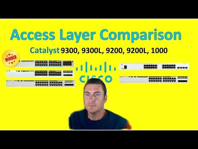 Cisco Catalyst Switch Comparison 9300, 9300L, 9200, 9200L, 1000