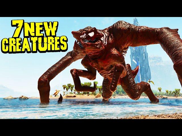 7 NEW CREATURE MODS | Ark Survival Ascended