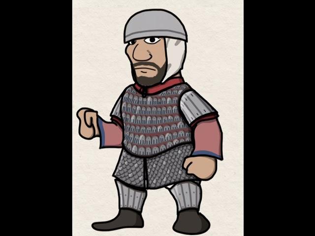 Byzantine Cataphract (short) #history #drawing #byzantine_empire #cataphract #easternromanempire