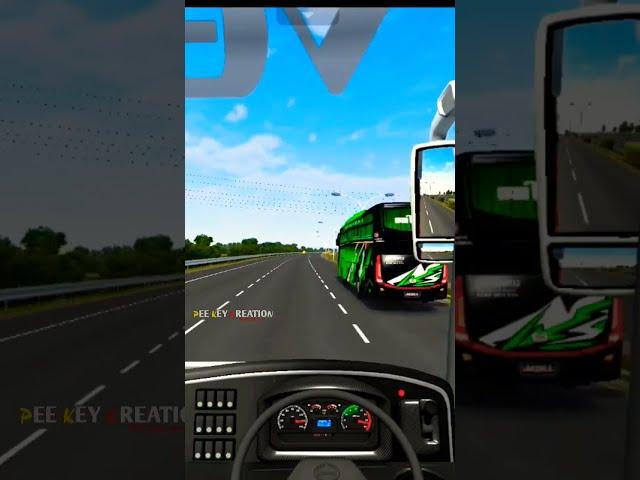 Biggest Accident Bus Simulator Indonesia Gameplay  #Bussid #shorts