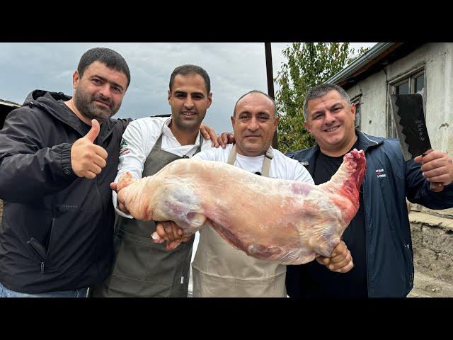 Рецепт Шашлыка, Хашламы и ТжВжИкА в Грузинском Селе | Еда в Деревне