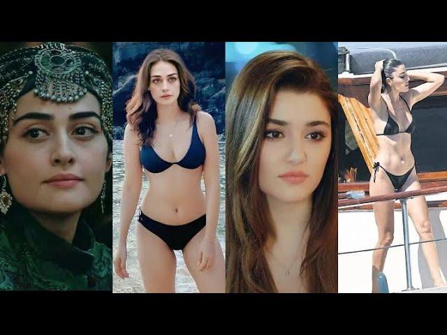 Top 10 beautiful Turkish actress in bikini esra bilgic, hande ercel hayat,halima sultan hot