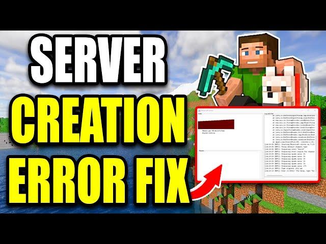 Fix Minecraft Server Creation Error “Could Not Create the Java Virtual Machine”