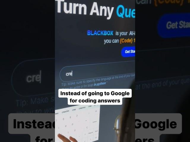 Convert your imagination into code using Blackbox Ai #dizitaladda #google #ai #digital #blackbox
