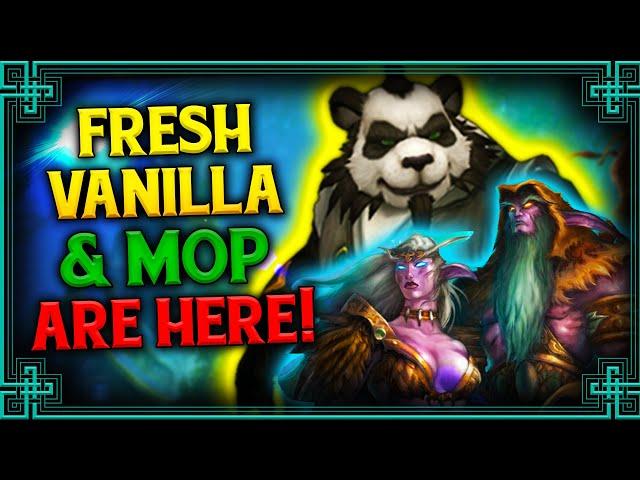 This Is The Future of Classic WoW... Fresh Vanilla MOP & Classic+?