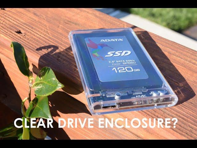 ORICO 2.5 Inch Transparent USB3.0 HDD/SSD Enclosure Review (2139U3)