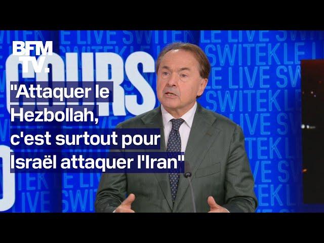 Incursion terrestre d'Israël au Liban: l'interview en intégralité de Gilles Kepel