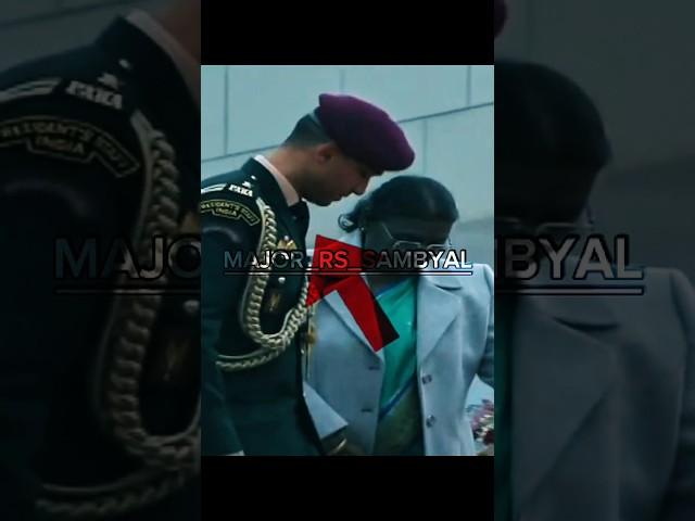 Major Rishabh Singh Sambyal ️ #viral #shorts #major #spg #jat #trending #specialprotectiongroup