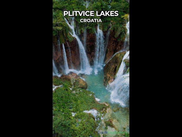 Discover the Breathtaking Beauty of Plitvice Lakes in Under a Minute!  #croatia #travel #shorts