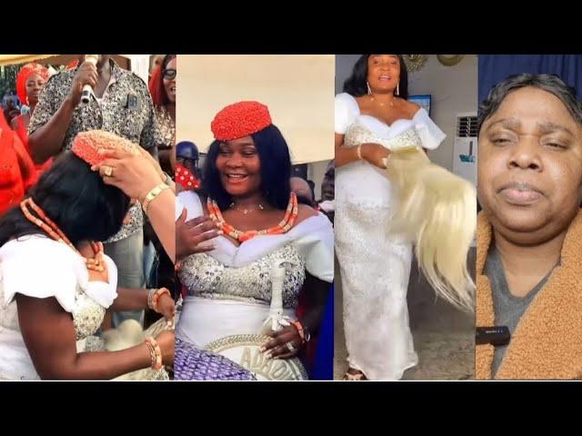 Chiamaka Ugoo Tv is now a chief. Congratulations to her. She deserves a JP