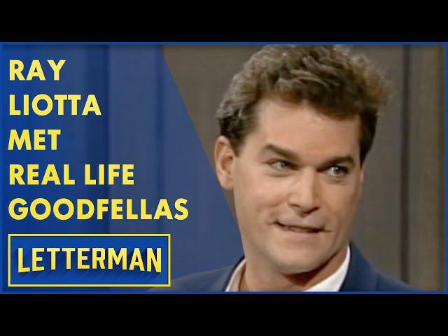 When Ray Liotta Met Real Life Goodfellas | Letterman