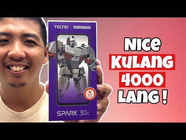 Tecno Spark 30c Unboxing Color White