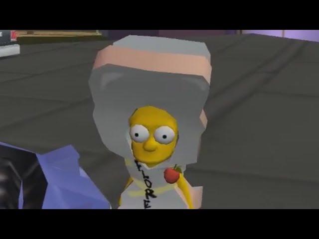 Jerma's Descent - The Simpsons: Hit & Run (Long Edit)