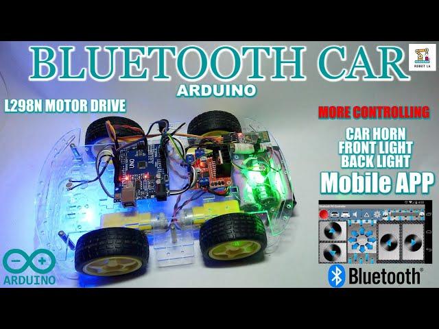 How To Make Bluetooth RC Car with L298N H-Bridge Motor Driver  - Smartphone Control Car(Sinhala)