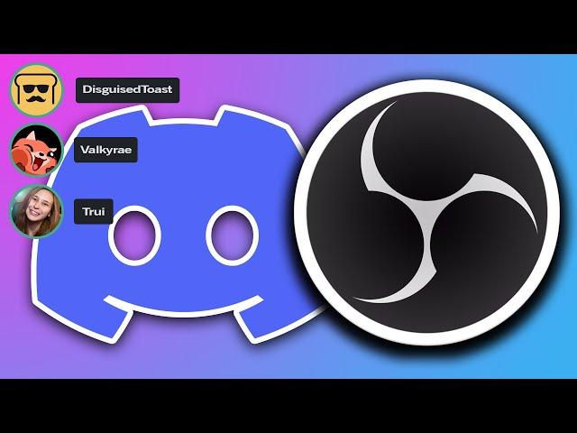 How to Add a Discord Overlay In OBS (in Under 5 Minutes)