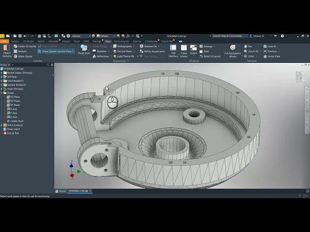 Autodesk Inventor: How to Convert STL to CAD file