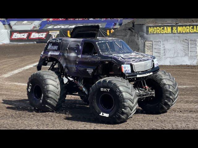 Monster Jam - BEST Great Clips Mohawk Warrior Freestyles of 2024!