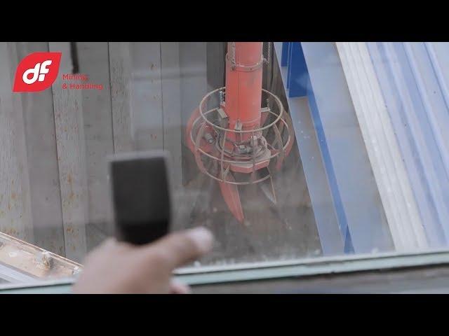 Телескопическое загрузочное устройство - загрузочный рукав для судопогрузочной машины