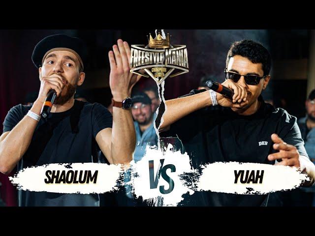 SHAOLUM vs. YUAH 3/6 | Freestylemania Champions League | Toptier Takeover, 13.04.24 Berlin