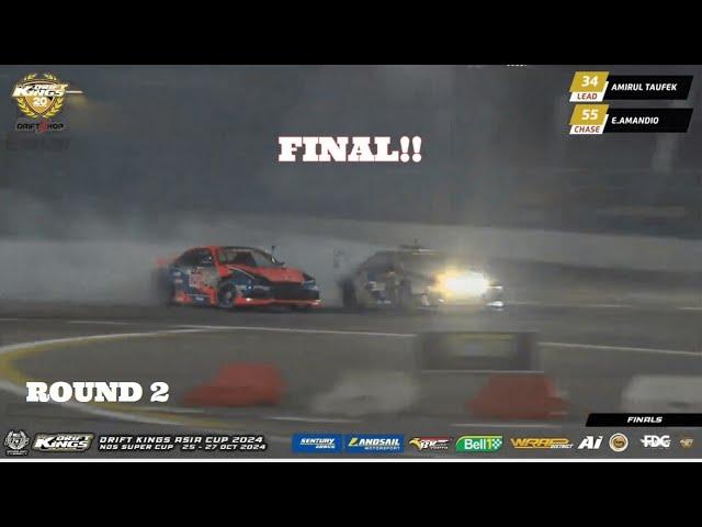 E.AMANDIO VS AMIRUL TAUFEK - Drift Kings Asia Series Round 2 Malaysia [FINAL]