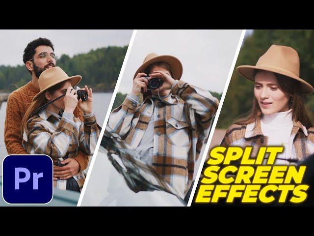 Split Screen Tutorial in Premiere Pro | Split Screen Effects