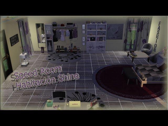 Los sims 4//Speed Room: habitación Shine 