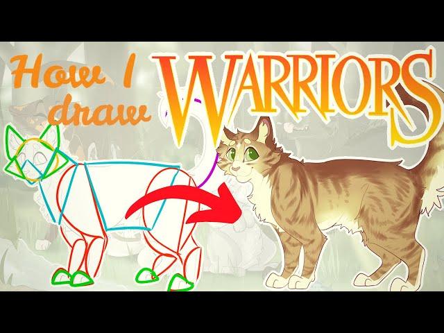 How I draw Warrior Cats (or just cats in general)