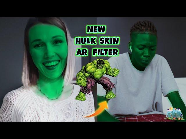 INSTAGRAM NEW HULK SKIN AR FILTER | SPARK AR TUTORIAL