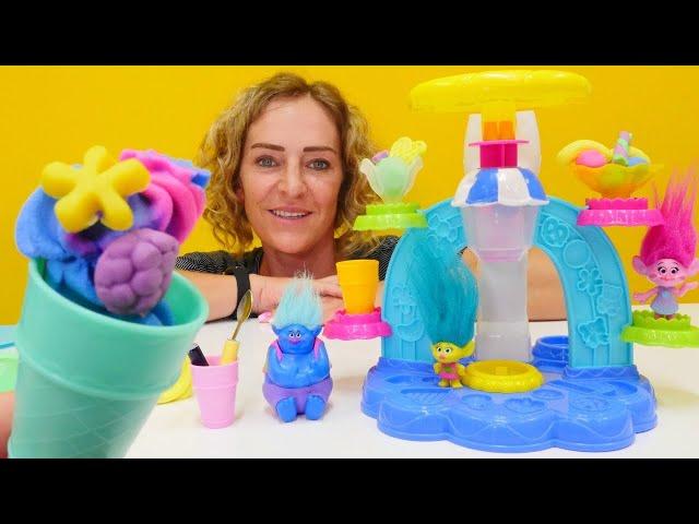 Play-Doh Videos mit Nicole - 4 Folgen am Stück - Spielzeugvideos für Kinder