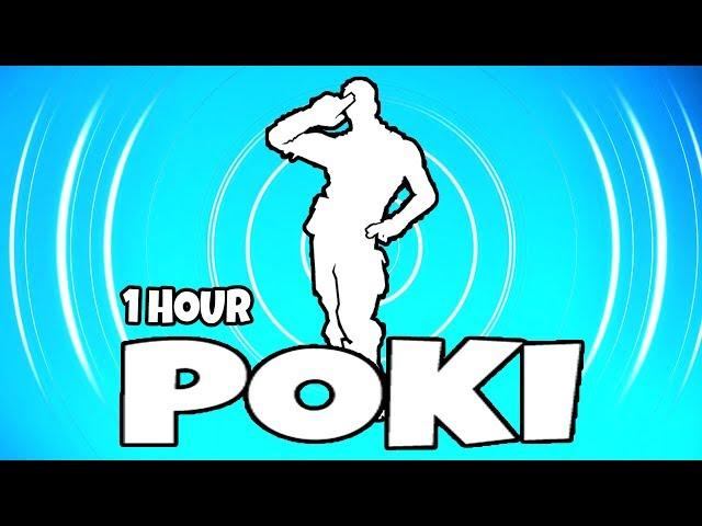 ФОРТНАЙТ ЭМОЦИЯ "ТАНЕЦ POKI" | EMOTE "POKI" FORTNITE (1 HOUR)