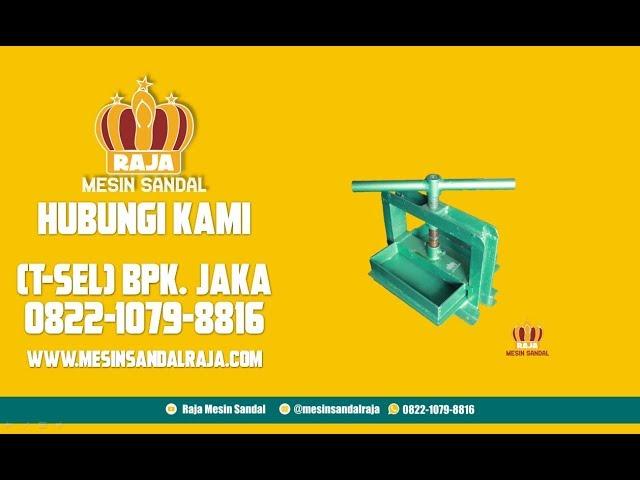 JUAL BELI MESIN EMBOSS PUTAR  - mesinsandalraja.com