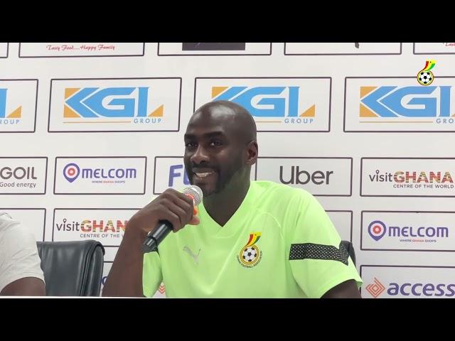 GHANA VRS NIGER PRE MATCH PRESS CONFERENCE