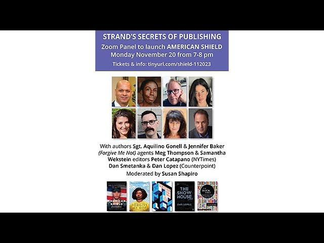 Secrets of Publishing Panel: American Shield Launch