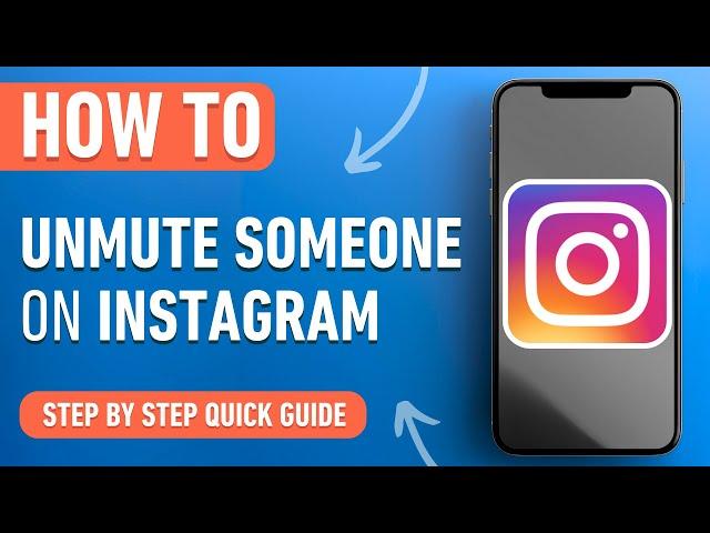 How to Unmute someone Instagram [2024] Easy Guide