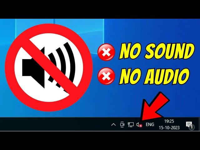 How To Fix Sound Or Audio Problems in Windows 10 (100% Solved 5 New Steps 2024)