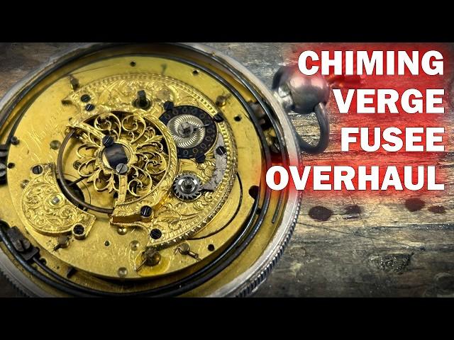 My MONTHS Long Journey to Restore a Chiming Pocket Watch from 1820